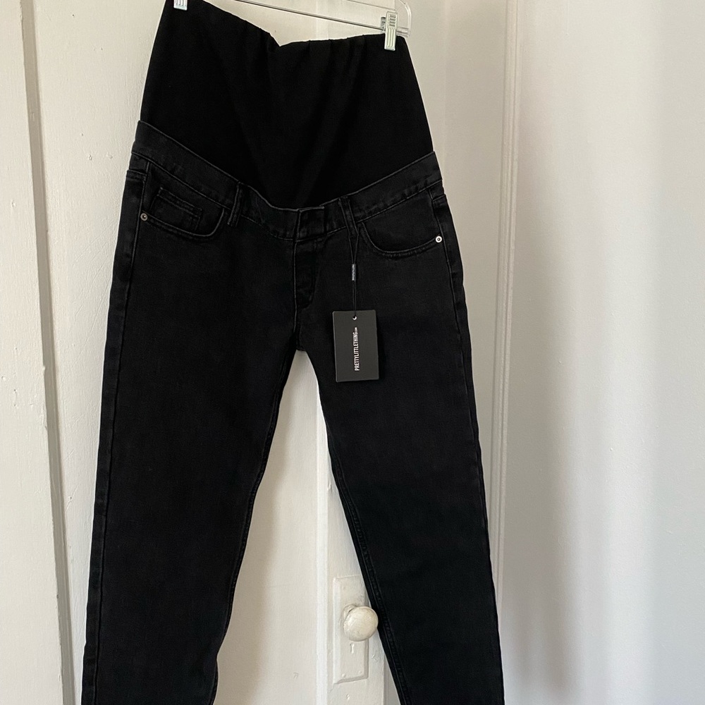 Womens maternity mom jeans